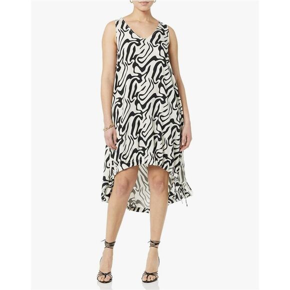 NEW TEREA Women's Brielle Adjustable Hem Mini Tank Dress L - Picture 1 of 8